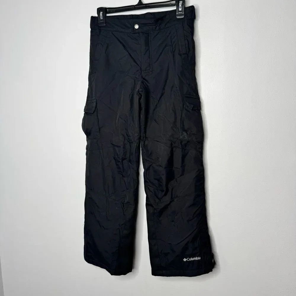 Columbia black snow pants size 10/12
